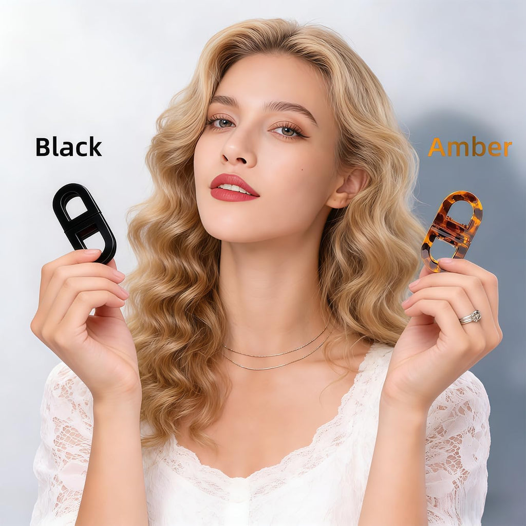 2Pce Magnetic Hair Clips For Women
